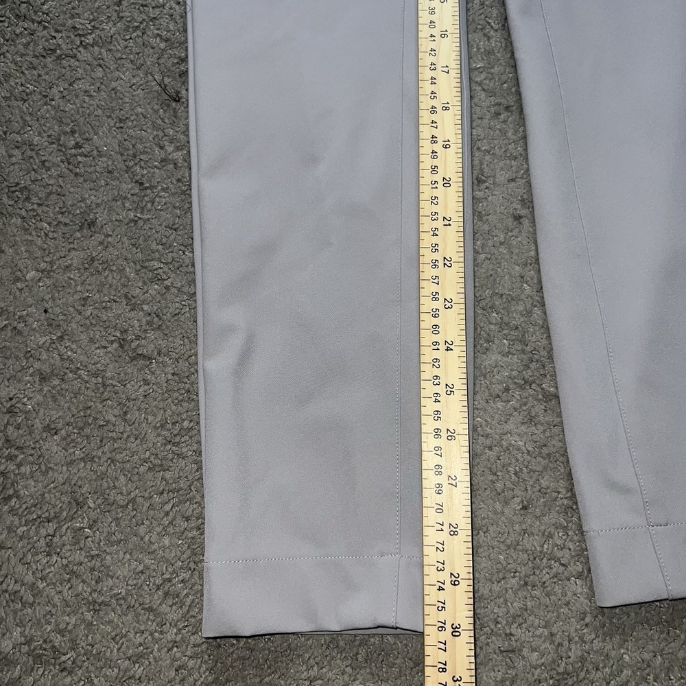 State & Liberty Tech Pants Mens 31x30 Light Grey 4 Way Stretch Nylon Performance - Picture 7 of 7